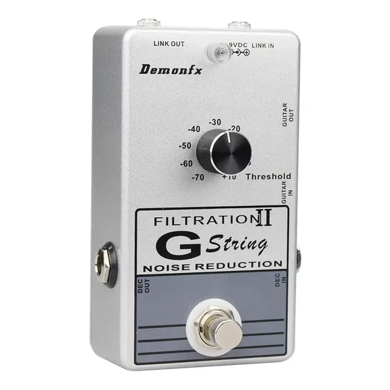 Mini Pedal Filtration Demonfx Decimator G String Noise Gate