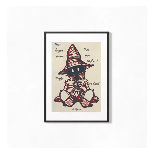 Cuadro 42x52 Poster Vivi Ornitier Final Fantasy