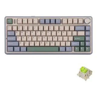 Teclado Gamer Mecanico Aula F75 75 Por Cento Rgb Hot Swappable Bluetooth Usb C Switch Reaper Axis Layout Ansi Sem Fio Teclado Gamer Mecanico Aula F75 75 Por Cento Rgb Hot Swappable Bluetooth Usb C Switch Reaper Axis Layout Ansi Sem Fio