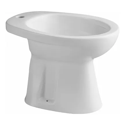 Bidet Ferrum Andina Porcelana Sanitaria Blanco - Rex Color 1 Orificio