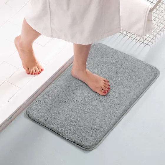 Comfoyar Alfombra Baño 32 X 20  Antideslizante Esponjosa