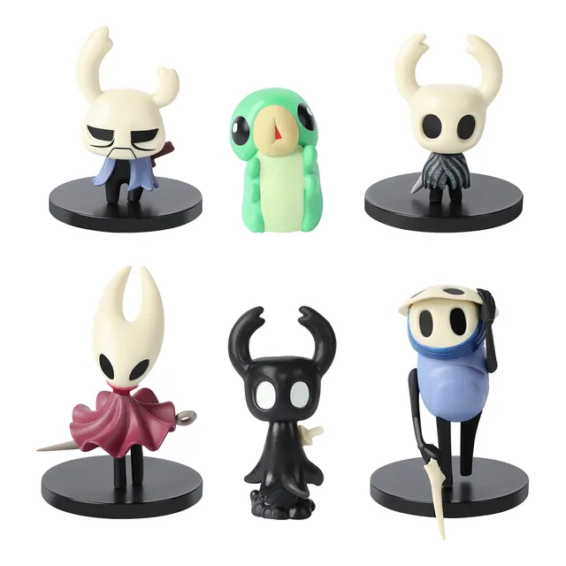 Juguetes De Hollow Knight, 6 Figuras Coleccionables