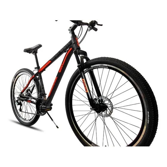 Bicicleta Montaña Alurock Kraken 21v Freno Disco Rod 29 Alum Color Naranja