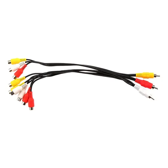Adaptador De Tv Portátil Para Tv Cabo Av Saída De Tv 30 Cm