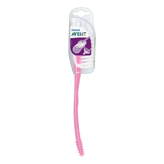 Cepillo Para Biberones Philips Avent, Sin Bpa, Rosa (paquete
