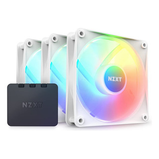 Fan Nzxt F120 Rgb Core, Paquete Triple De 120 Mm Con Control Fan Nzxt F120 Rgb Core, Paquete Triple De 120 Mm Con Control