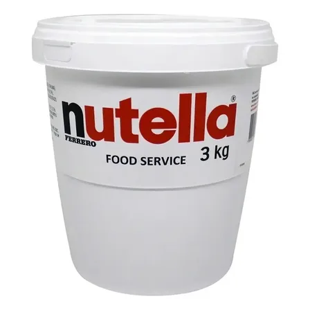 Nutella Pasta De Avellanas Balde 3 Kg
