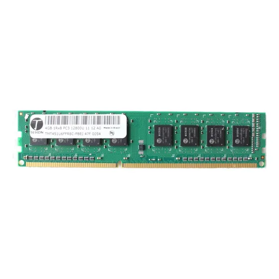 Memoria 4gb Ddr3 Nfe Tmt451u6ffr8c-pbej Teikon 1600mhz