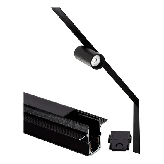 Riel Magnetico Empotrable 2 Mts Cx
