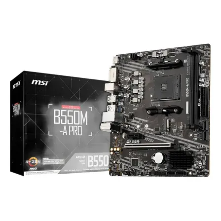 Placa-mãe Am4 Msi B550m A Pro Msi