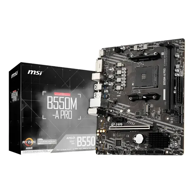 Placa-mãe Am4 Msi B550m A Pro Msi