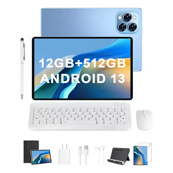 Tablet 12gb+512gb 11.6'' Android 13 Con Teclado Sim Wifi6