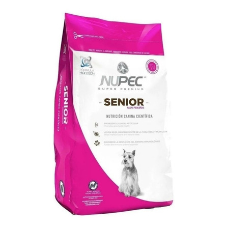 Alimento Nupec Nutrición Científica Raza Pequeña para perro senior de raza  pequeña sabor mix en bolsa de 8kg