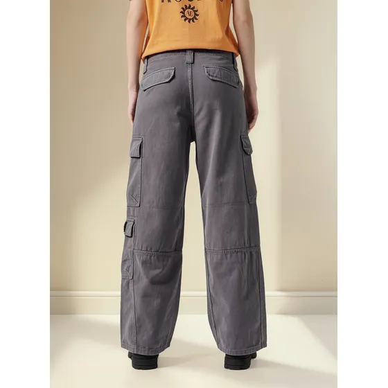 Jean Pantalon Cargo Pantacourt Talle 40 Le Utthe