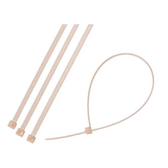 Kit 2000 Abraçadeira Fita Hellerman De Nylon 28cm Natural