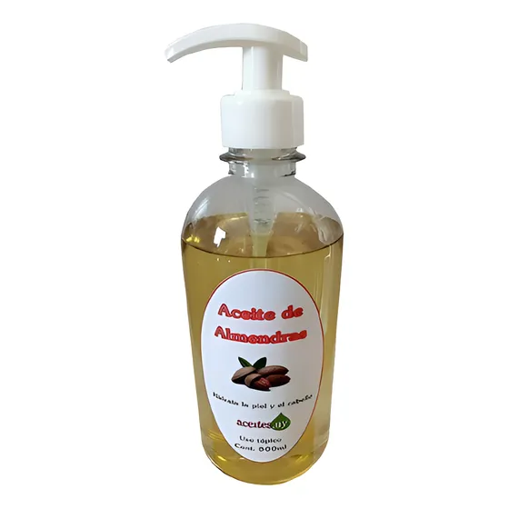 Aceite De Almendras 1 Litro Masajes Beneficios Piel Cabello