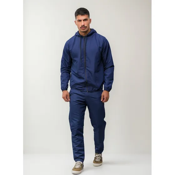 Conjunto De Tactel Calça E Blusa De Frio Masculino Promoção