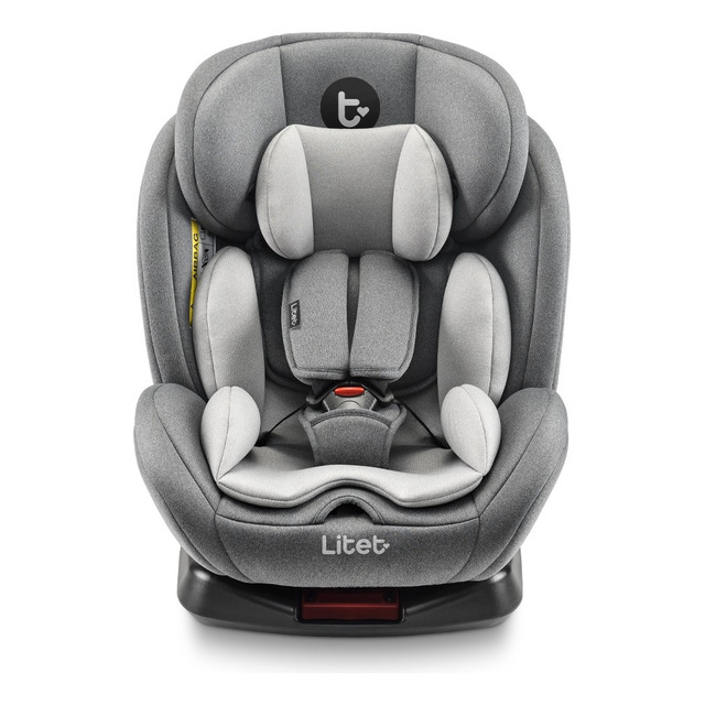 Cadeira Auto 0-36kg Isofix Rotação Litet Preto/cinza Bb455 Cor Preto-cinza Liso Cadeira Auto 0-36kg Isofix Rotação Litet Preto/cinza Bb455 Cor Preto-cinza Liso