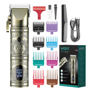 Vgr V-697 Maquinas Para Cabello Profesional Trimmer Kit Oro Vgr V-697 Maquinas Para Cabello Profesional Trimmer Kit Oro