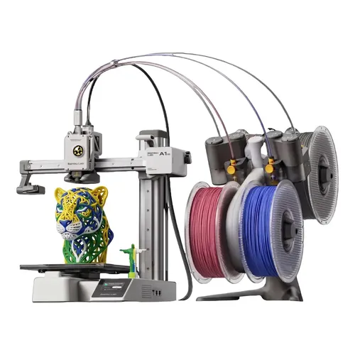 Impressora 3d Bambu Lab A1 mini combo c AMS lite 4 cores | Frete