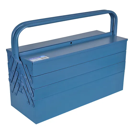 Caixa De Ferramentas Com 7 Gavetas Azul Marcon
