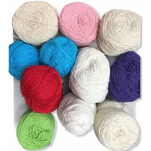 Kit 10 Madejas Macrame O Crochet Wayu Tejer Bordar 40 Gr 
