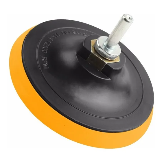 Disco Para Pulidora Velcro Vástago 115mm - Electroimporta