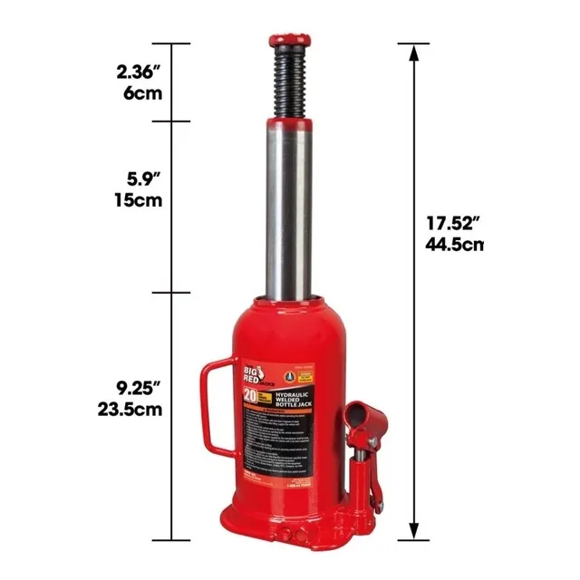 Gato Botella Marca Big Red 20 Toneladas. Importado.