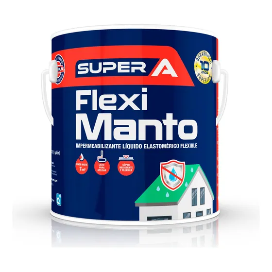 Pintura Impermeabilizante Manto Flexi Galon Gris Super A