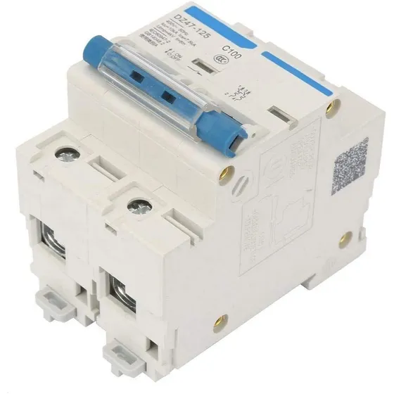 Pastilla Interruptor Termomagnético 80 Amper 2p Vca Riel Din