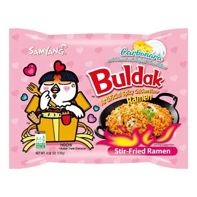 Ramen Carbonara Coreano Buldak 130gr