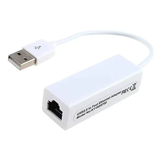 Adaptador Lan Rj45 A Usb Tarjeta De Red Internet Pc Laptop