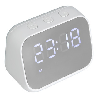 Reloj Despertador Digital Altavoz Bluetooth Control De Voz Reloj Despertador Digital Altavoz Bluetooth Control De Voz
