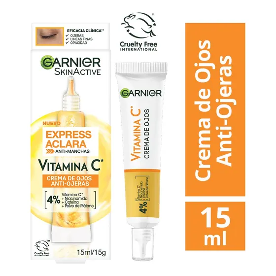 Contorno de Ojos Express Aclara Garnier 15ml