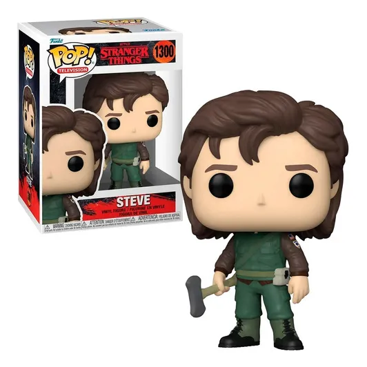 Funko Pop Steve Harrington #1300 Stranger Things Figura De A