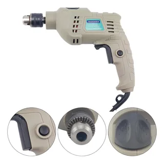 Furadeira De Impacto 500 W 3/8 Tramontina Cor Cinza FrequĂȘncia 50 Hz/60 Hz Furadeira De Impacto 500 W 3/8 Tramontina Cor Cinza FrequĂȘncia 50 Hz/60 Hz