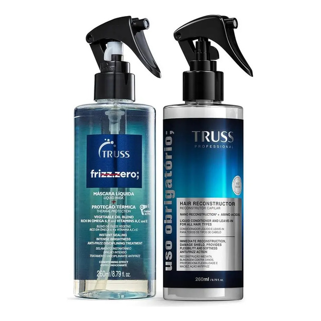 Kit Truss Uso Obrigatório & Frizz Zero (2 Produtos) Kit Truss Uso Obrigatório & Frizz Zero (2 Produtos)