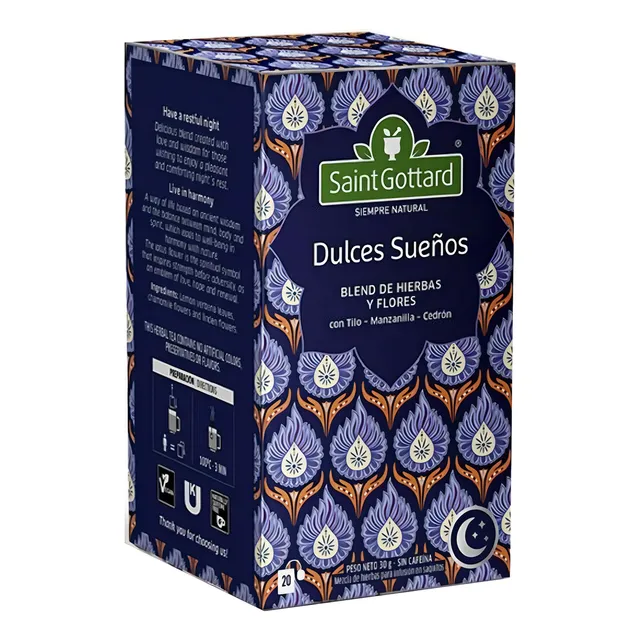 Te Dulces Sueños Saint Gottard X 20 Saq