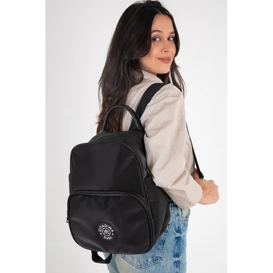 Mochila Mujer Marca Citadina Tela Impermeable Resistente