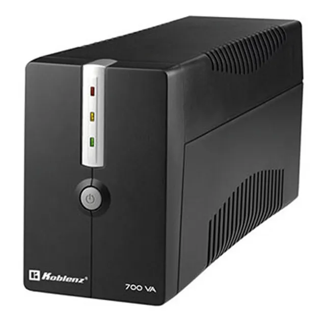 No Break Ups Koblenz® Capacidad 700 Va, 6 Contactos, 120 V Color Negro
