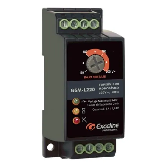 Supervisor Monofasico C/salida De Carga 220 Vac 1hp Exceline