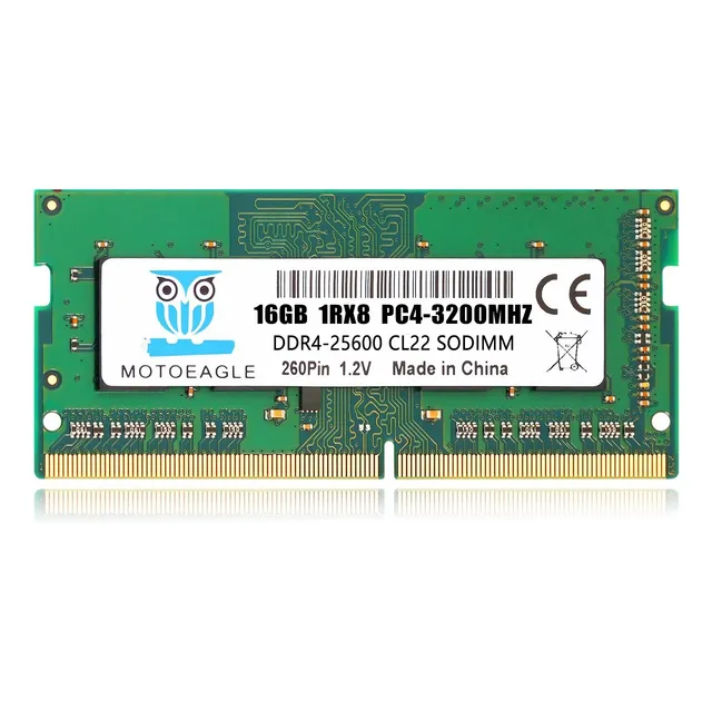 Memoria Ram Motoeagle 16gb Ddr4 3200 Sodimm Verde