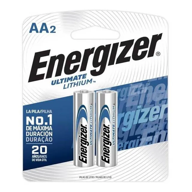 Batería De Litio Energizer Aa X2