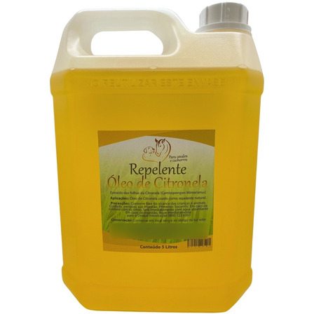 Óleo De Citronela Repelente Puro Natural - 5 Litros Óleo De Citronela Repelente Puro Natural - 5 Litros
