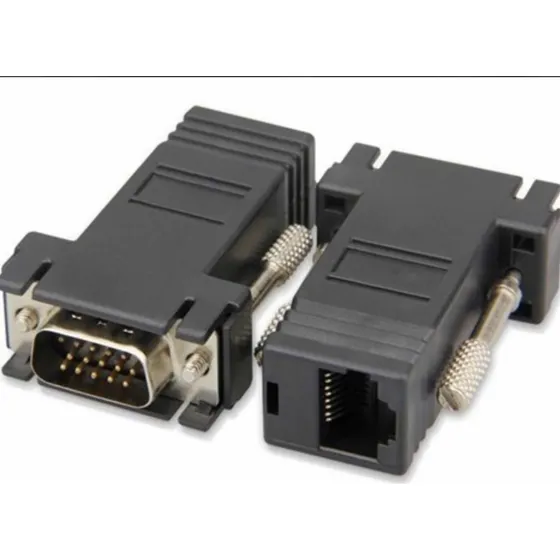 Extension Vga A Rj45 Red Adaptador 38 Mts Extensor