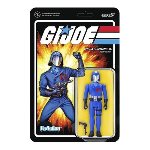 Primera reacción de Super7 G.i. Joe Cobra Commander Wave