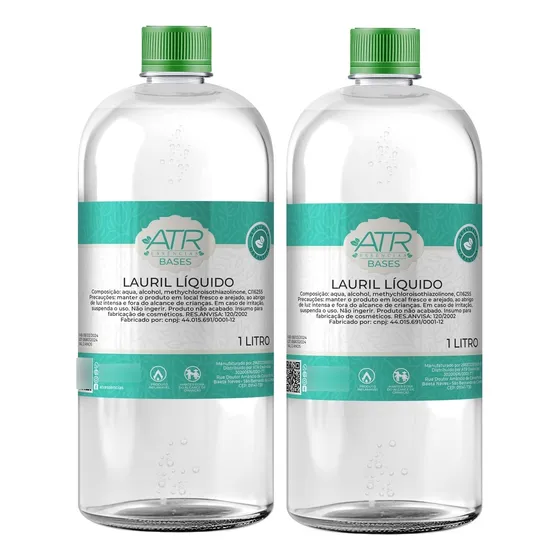 Lauril Para Cosméticos Sabonete  Espuma Atr Essências - 2l