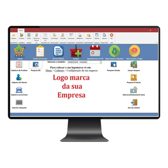 Sistema Para Oficina Mecânica Venda Ordem De Serviço Estoque