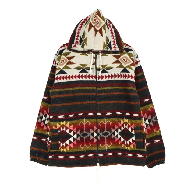 Buzo Saco Sueter Abierto En Lana Alpaca Unisex
