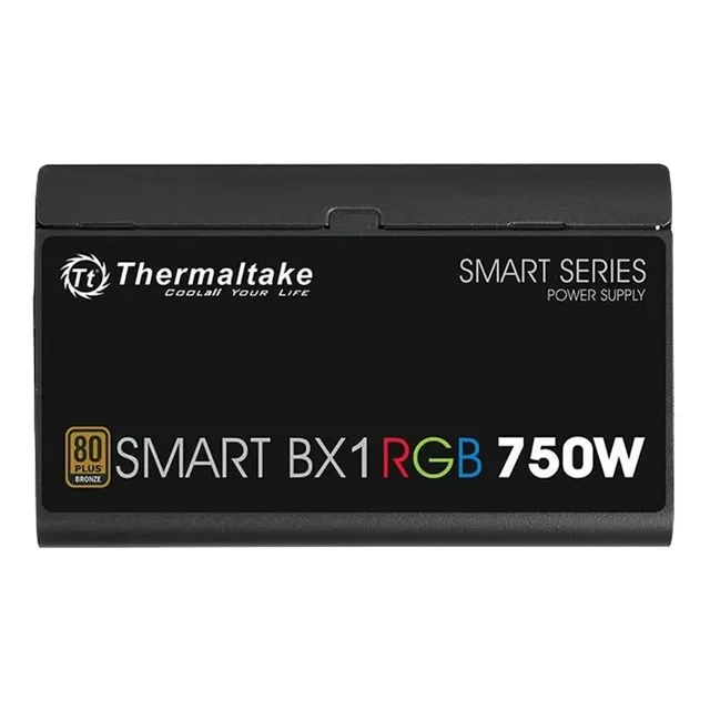 Fuente de alimentación para PC Thermaltake Technology Smart BX1 RGB Series SP-750AH2NKB 750W negra 220V